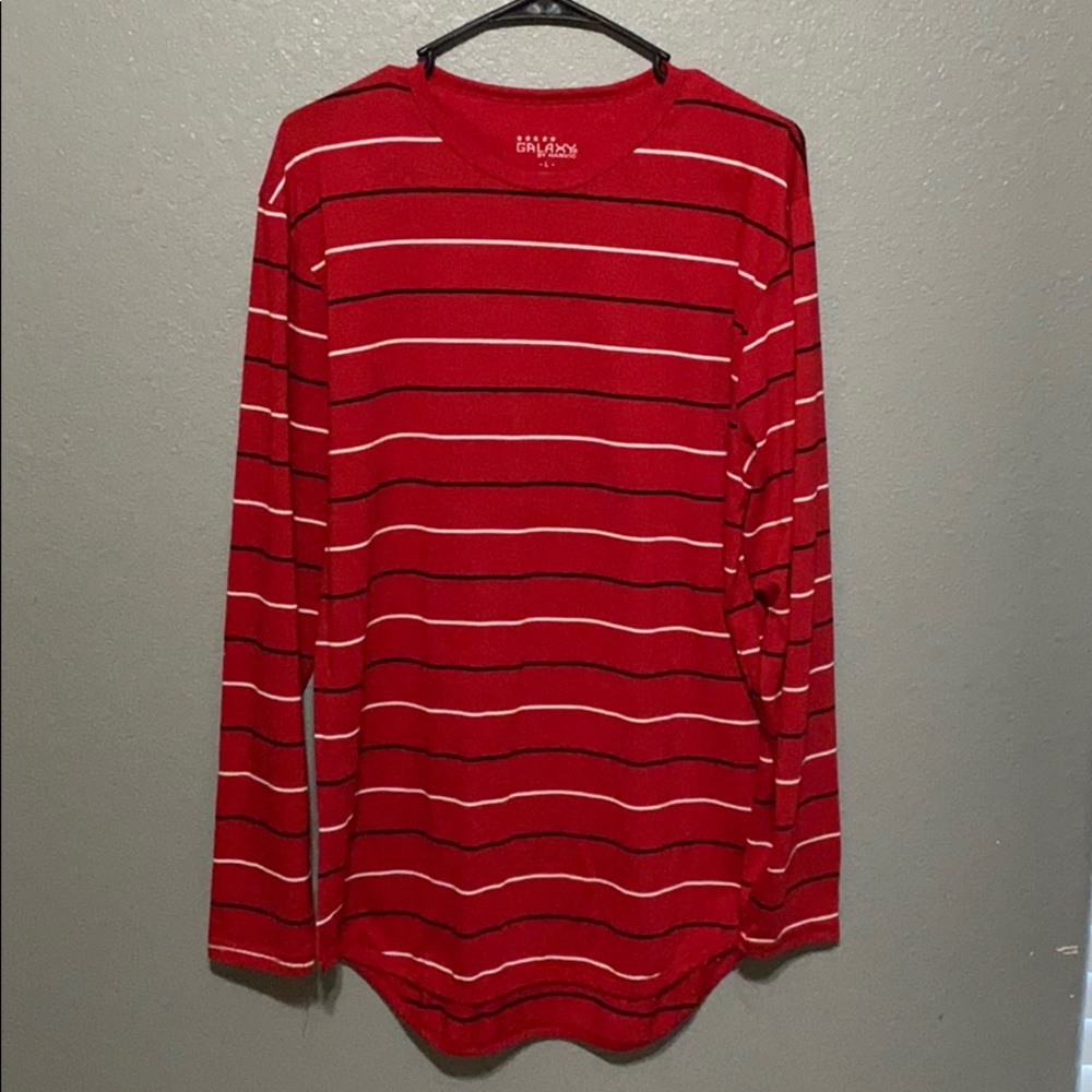 Oversized Striped Shirt